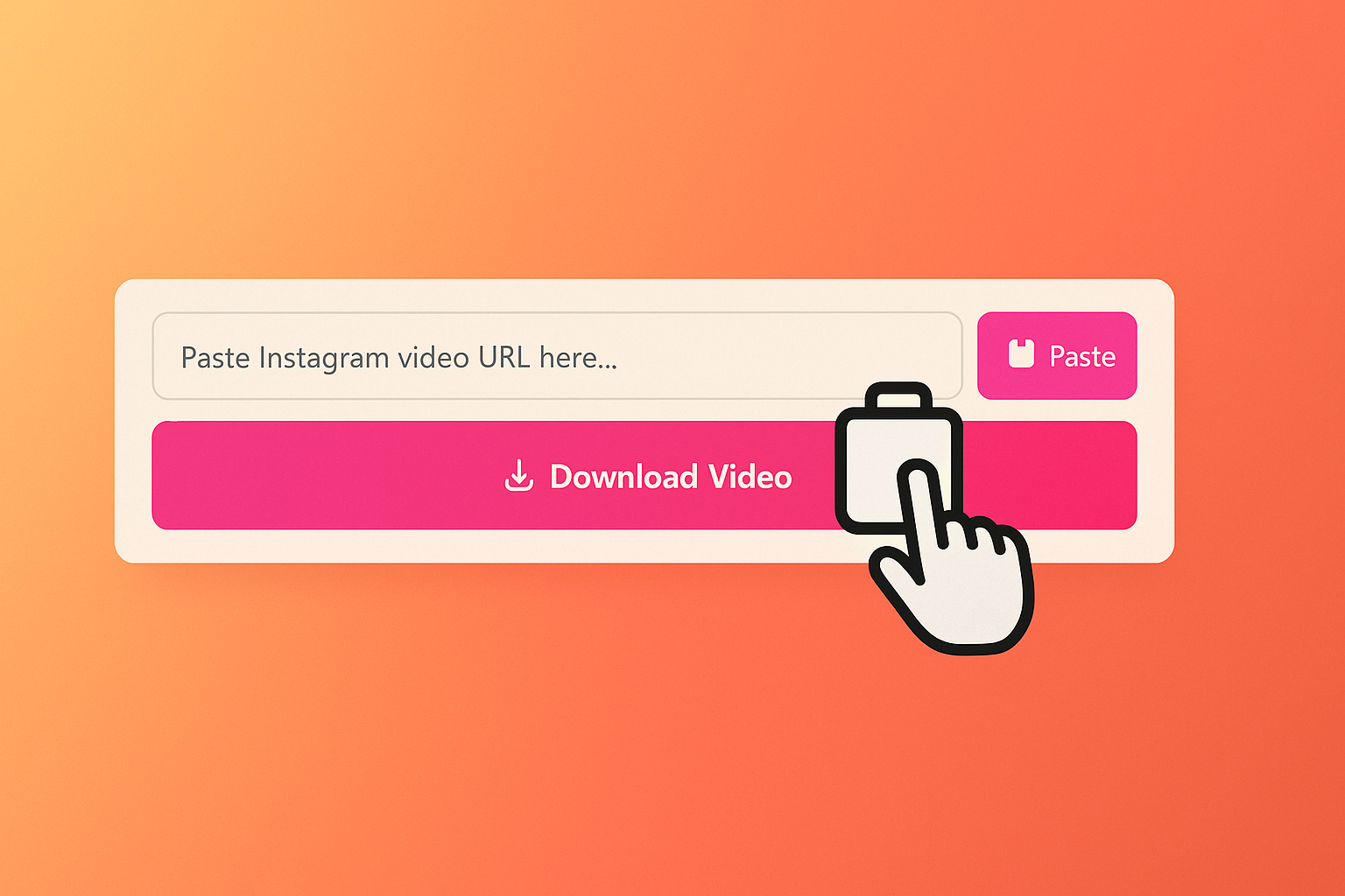 Step 2: Paste URL